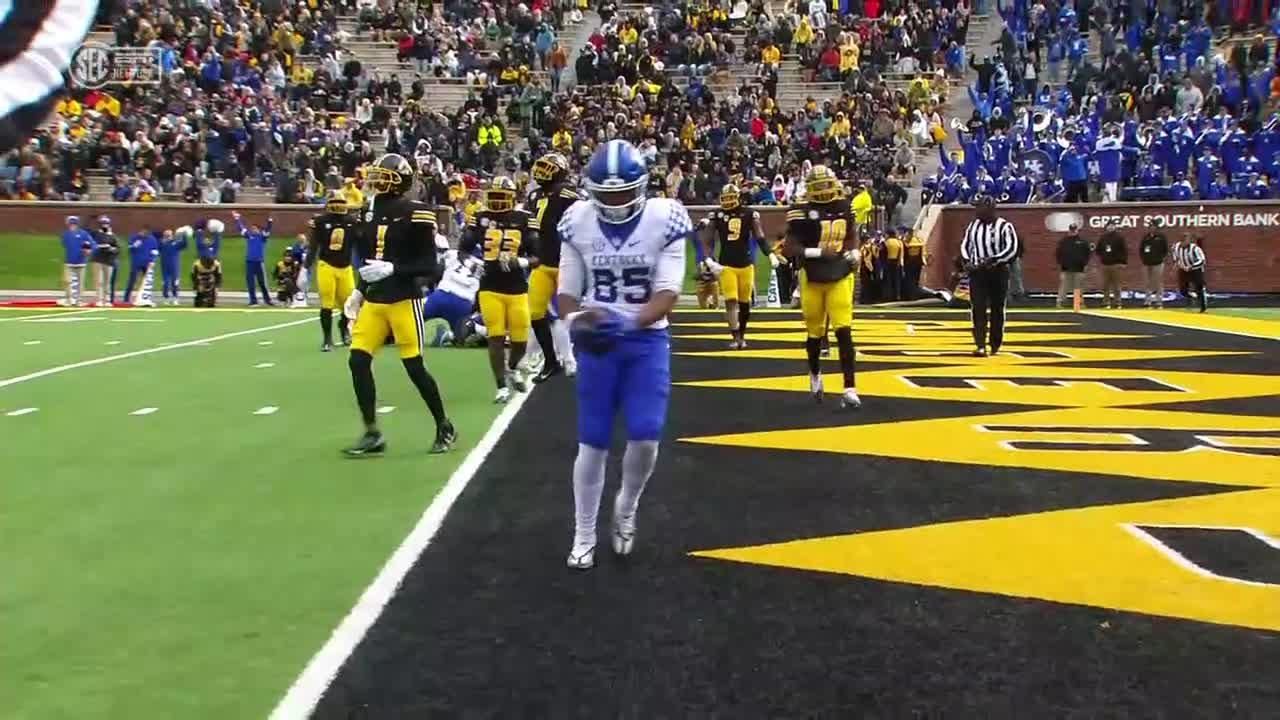 Will Levis connects for 1yard TD pass ESPN Video