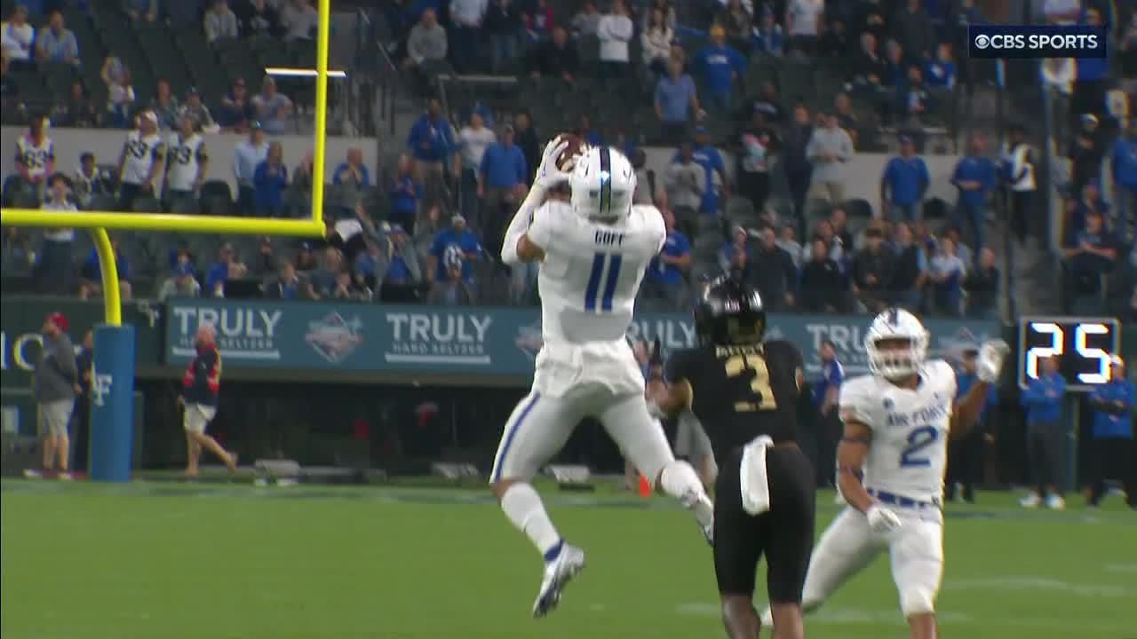 Air Force seals the game with late INT ESPN Video