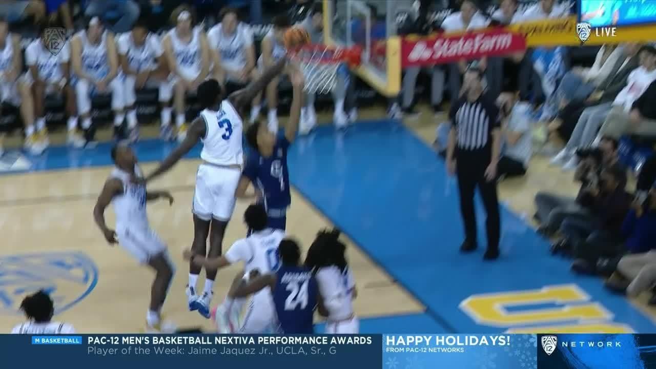 Adem Bona elevates for the bigtime stuff - ESPN Video