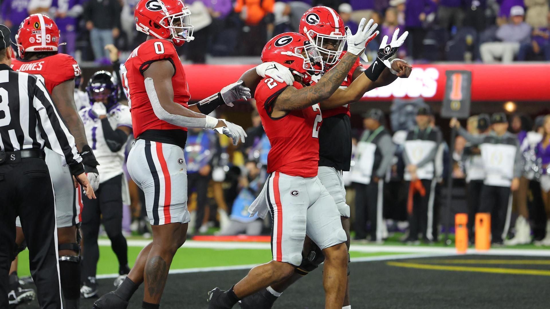 scores on fifth straight possession in CFP title game ESPN Video