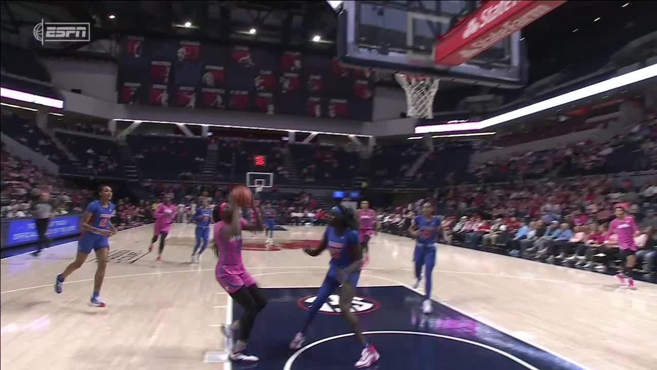 Marquesha Davis somehow gets the and1 to fall ESPN Video