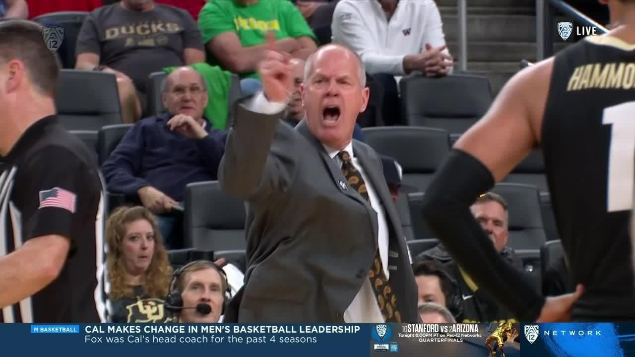 Colorado coach tossed after heated exchange with ref - ESPN Video