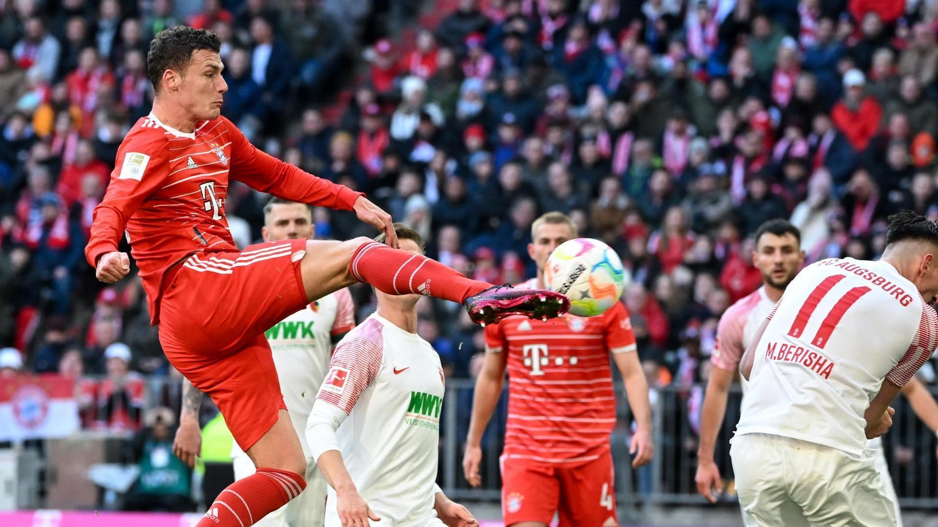 Pavard scores stunning scissorkick volley for Bayern ESPN Video