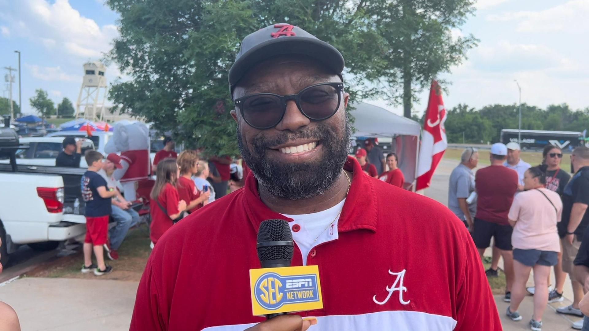 Show Some Love: Bama fans roll deep in OKC - ESPN Video