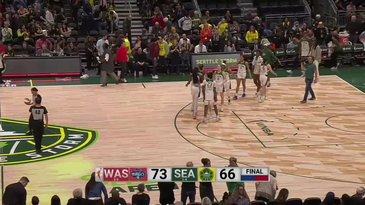 Washington Mystics vs Seattle Storm - FULL GAME HIGHLIGHTS