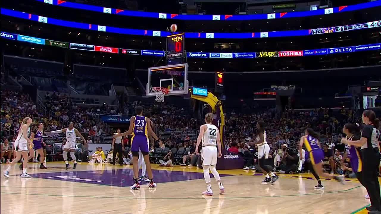 Jordin Canada beats the buzzer with a rainbow shot ESPN Video