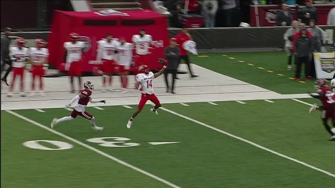 New Mexico's Donald Jones brings in onehanded snag ESPN Video