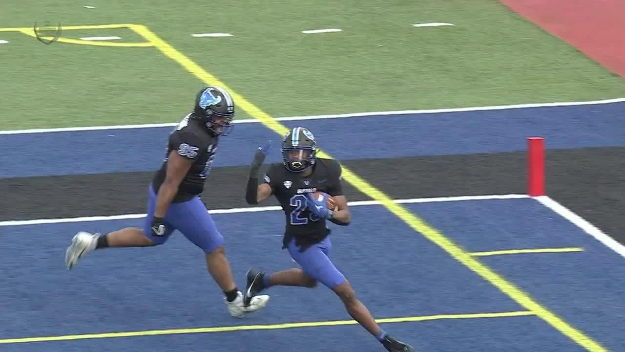 Devin Grant gets his second pick-six of the game - ESPN Video