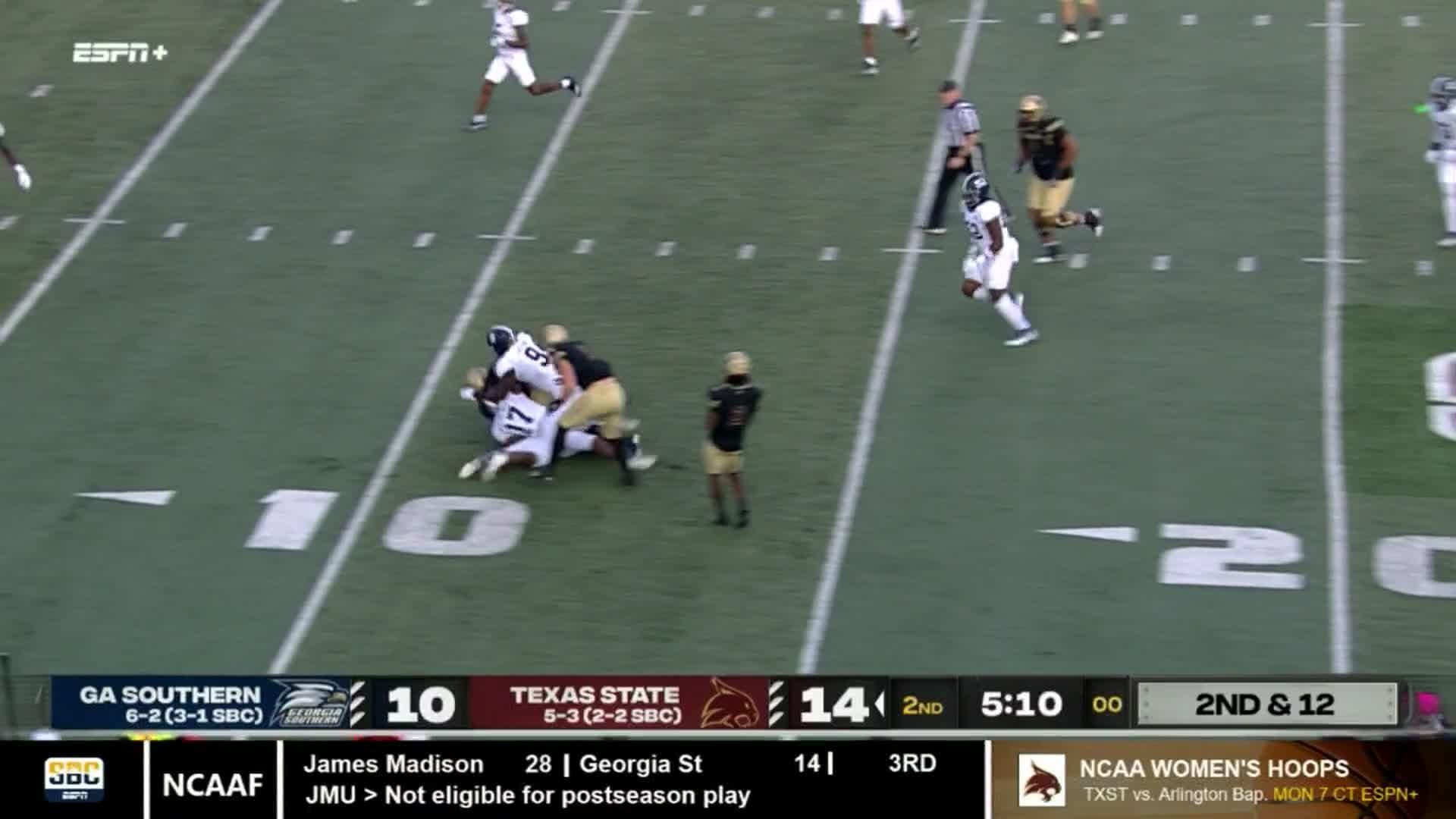 Ismail Mahdi breaks off 14-yard rush - ESPN Video