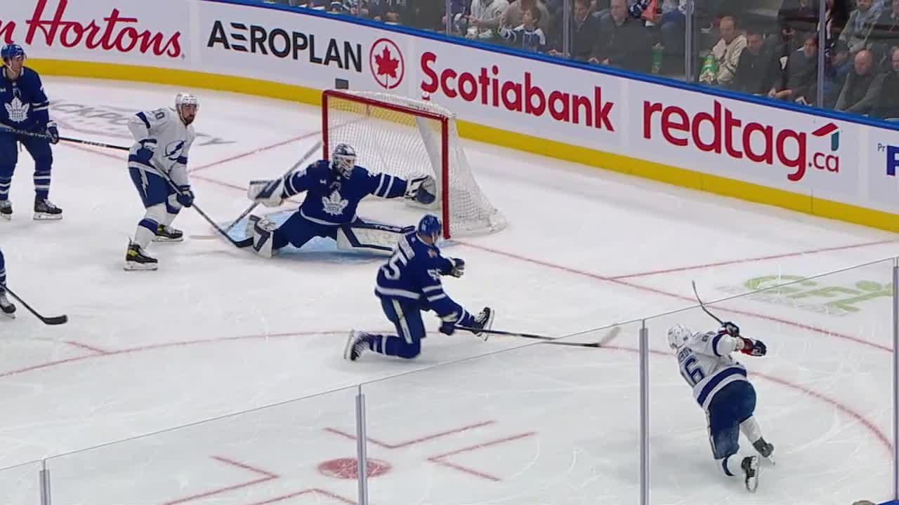 Nikita Kucherov scores on the power play for Tampa Bay Lightning ESPN