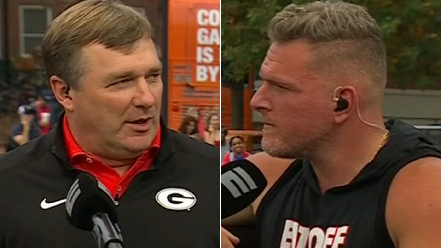 Kirby Smart tells McAfee why he's for earpieces to avoid sign stealing
