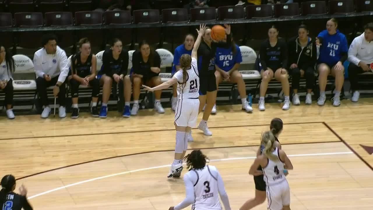 Lauren Davenport sinks it from downtown - ESPN Video