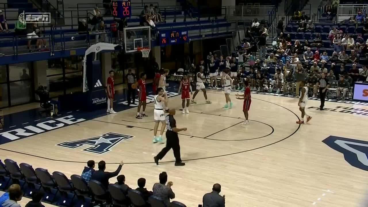 Mekhi Mason somehow gets the and-1 to fall - ESPN Video