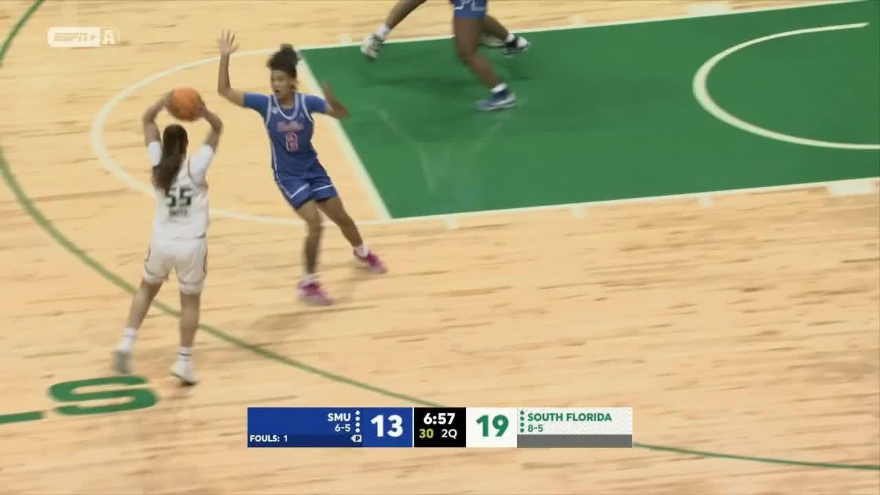 Marina Asensio nails it from behind the arc ESPN Video