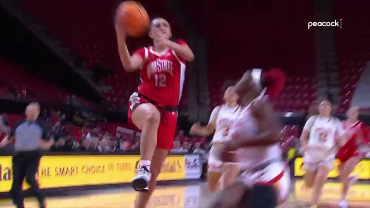 Celeste Taylor steals and scores for Ohio State - ESPN Video