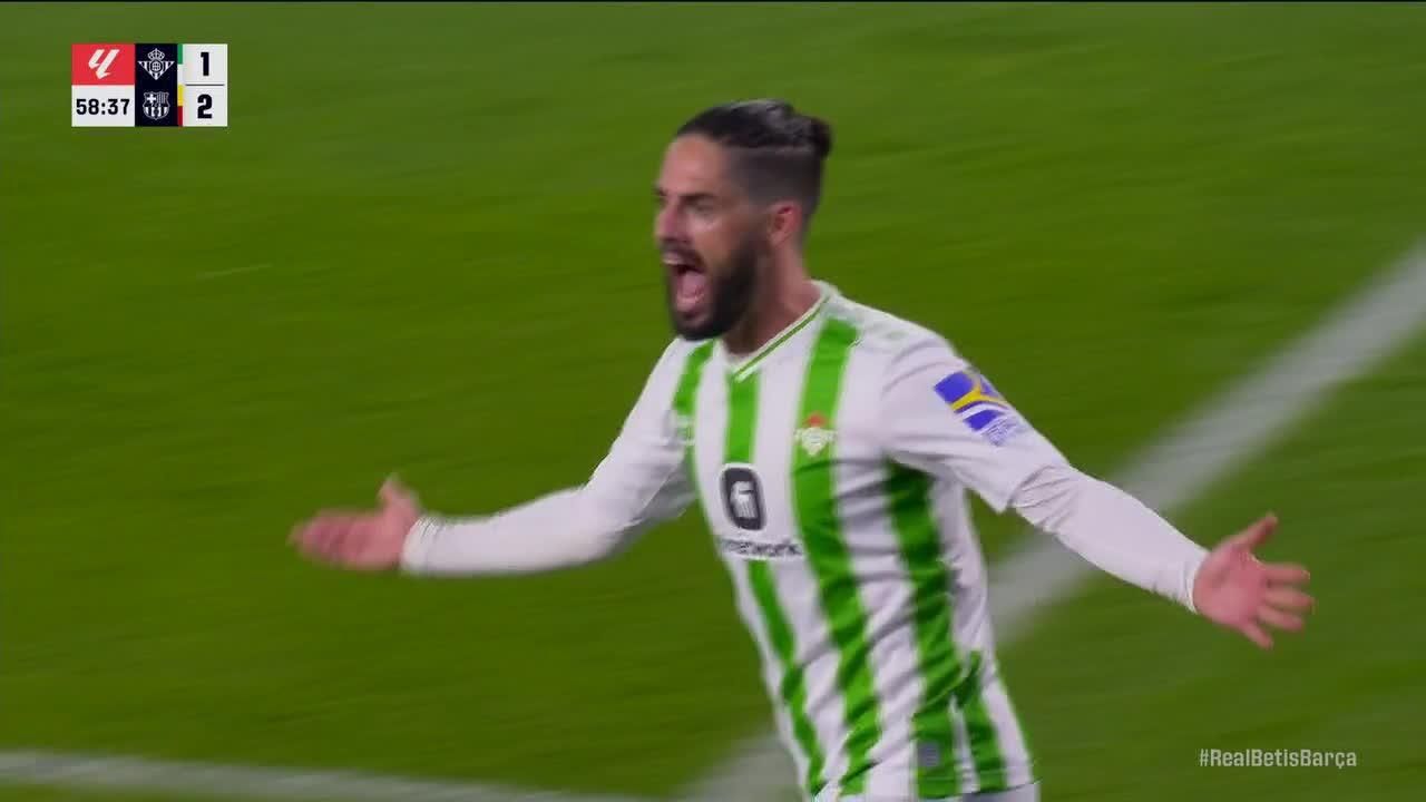 Isco gets his 2nd after VAR review ESPN Video
