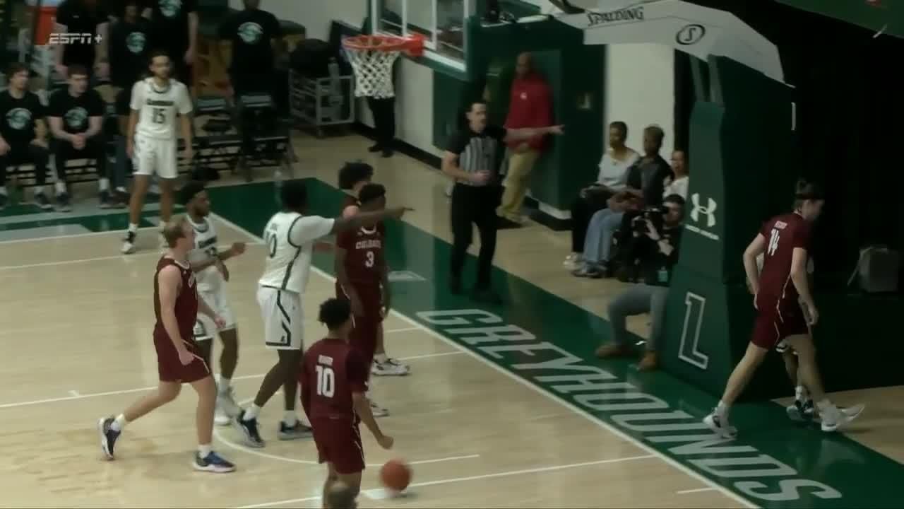 Keegan Records With The Massive Stuff At The Rim Espn Video 