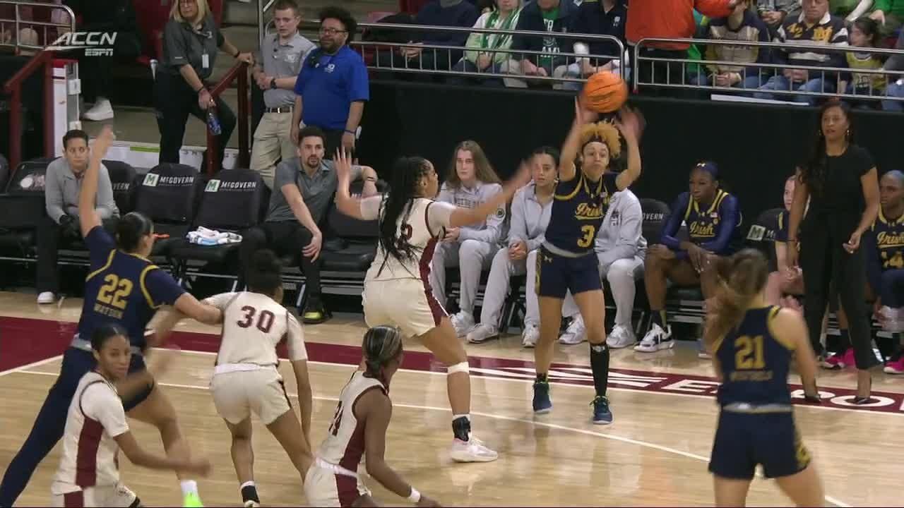 Maddy Westbeld sinks it from downtown - ESPN Video