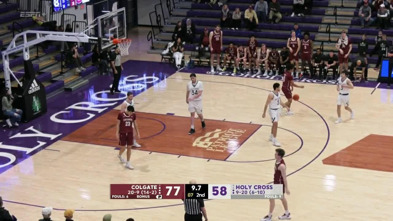 Colgate Raiders vs. Holy Cross Crusaders: Game Highlights - ESPN Video