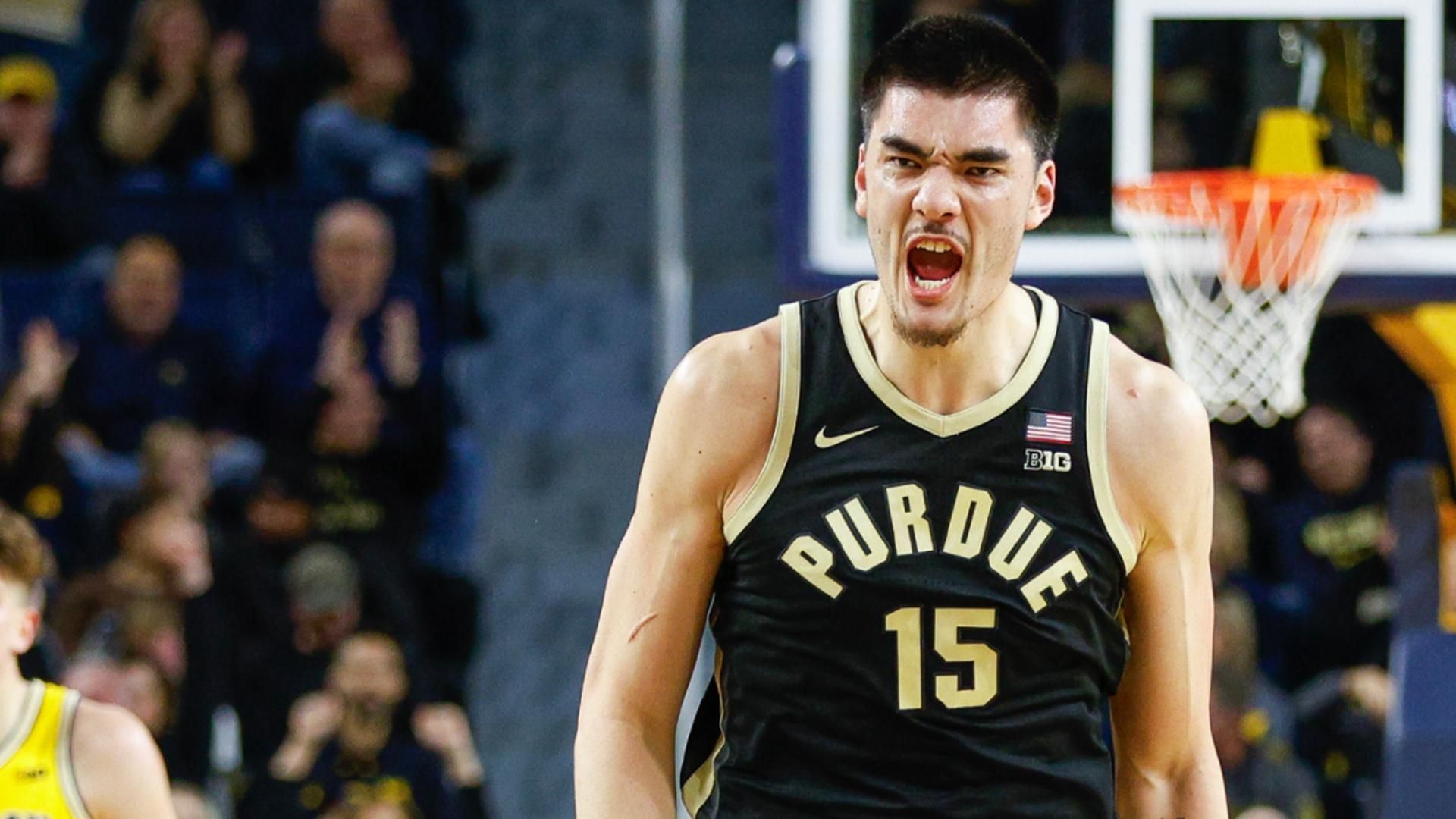 Zach edey s top plays of the season espn video