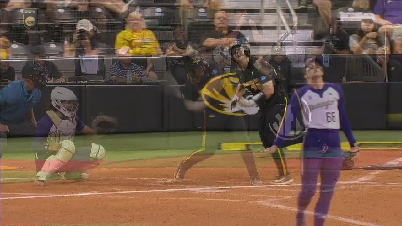 Abby Hay wallops a dinger vs. Huskies - ESPN Video