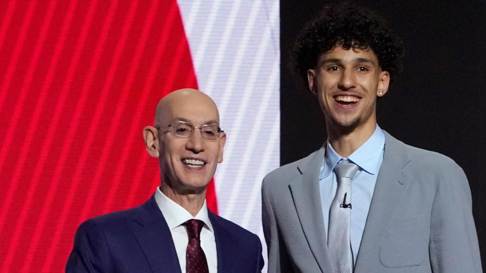 Zaccharie Risacher's NBA draft profile ESPN Video