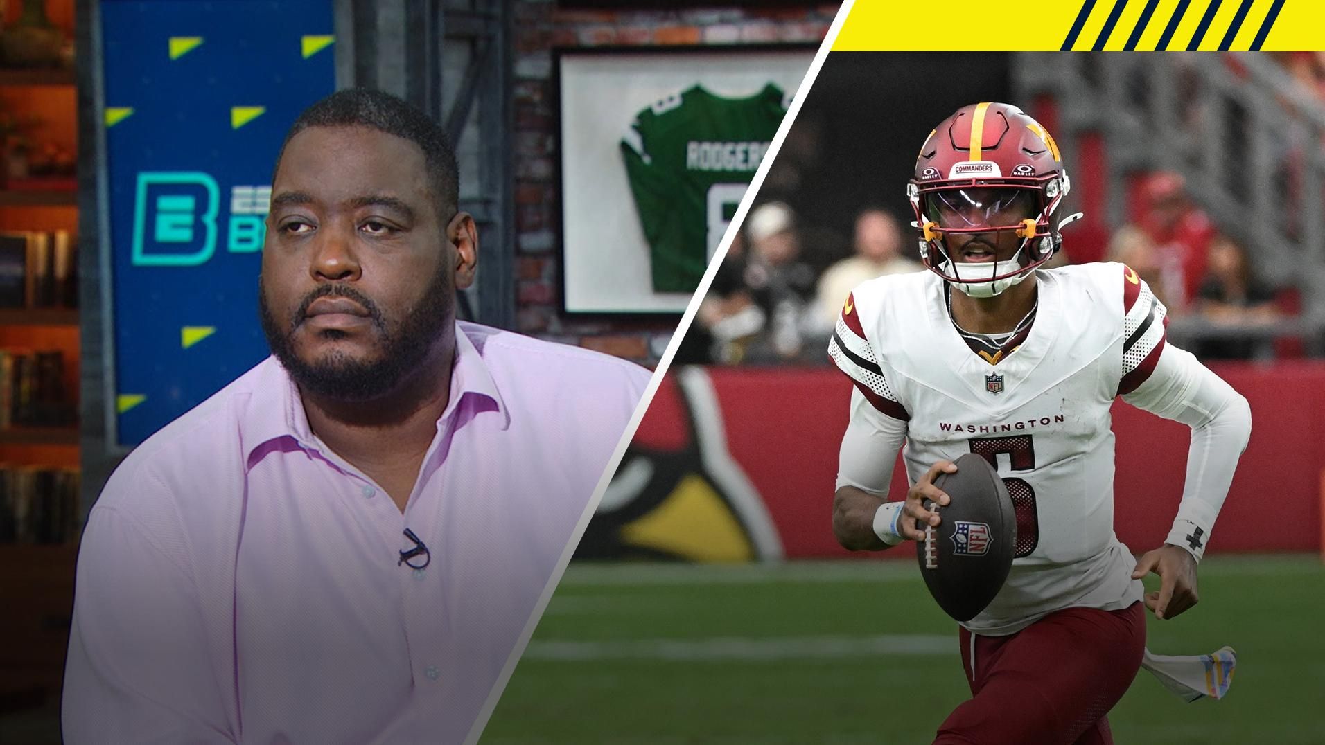 Damien Woody 'Jayden Daniels is the best QB in the NFC right now