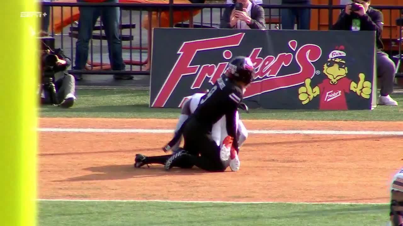 Touchdown! Harold Fannin Jr. scores vs. Northern Illinois ESPN Video