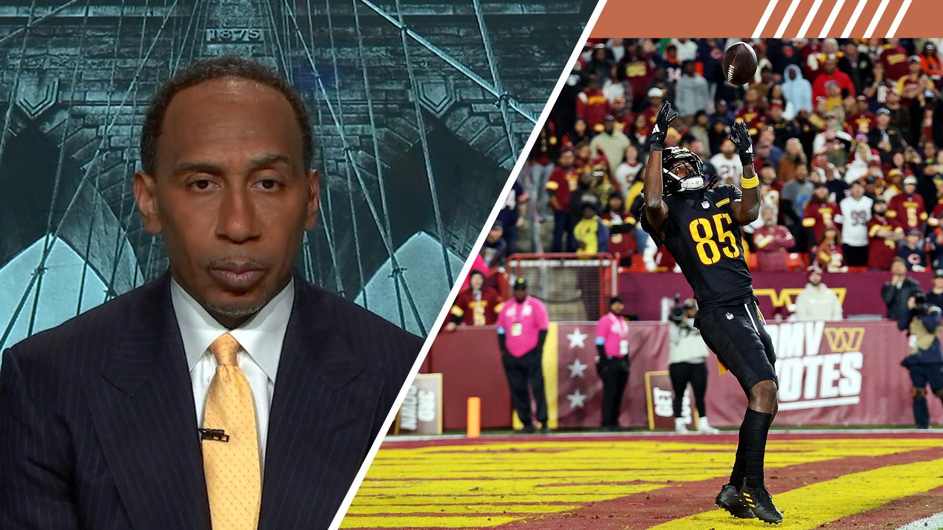Stephen A Bears Defense Was Atrocious On Hail Mary ESPN Video stephen-a-bears-defense-was-atrocious-on-hail-mary-espn-video