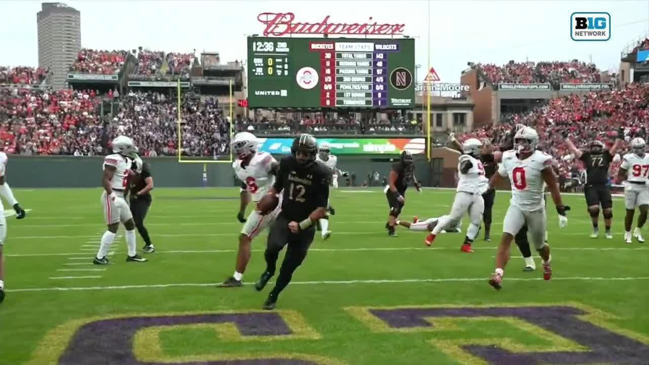 Jack Rushing Sc Northwestern gets on the board first with a Jack Lausch rushing TD ...