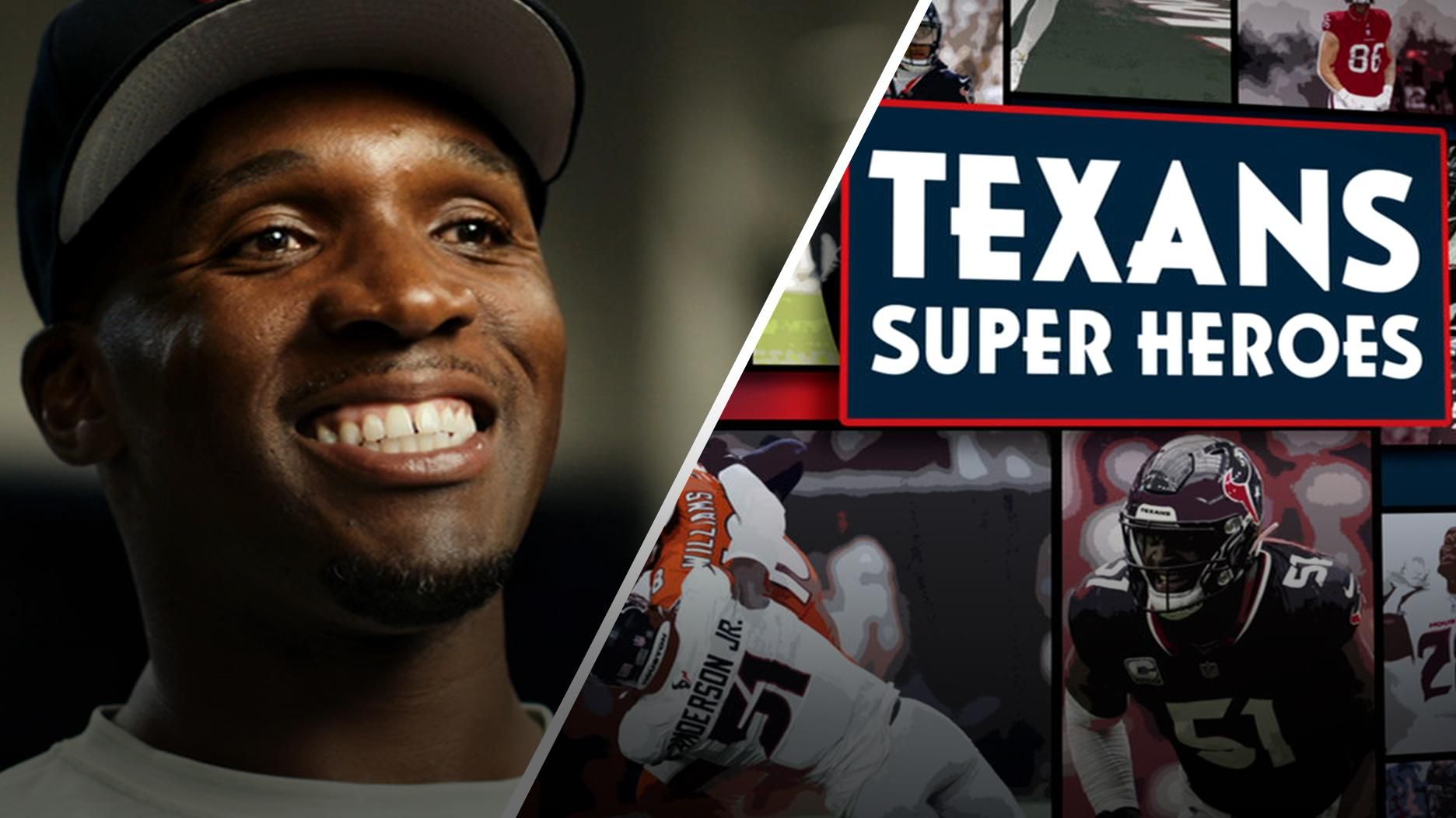 DeMeco Ryans matches Marvel Super Heroes to Texans players - ESPN Video