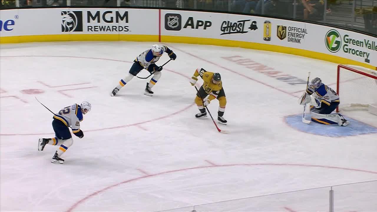 Jordan Binnington robs Golden Knights with save ESPN Video