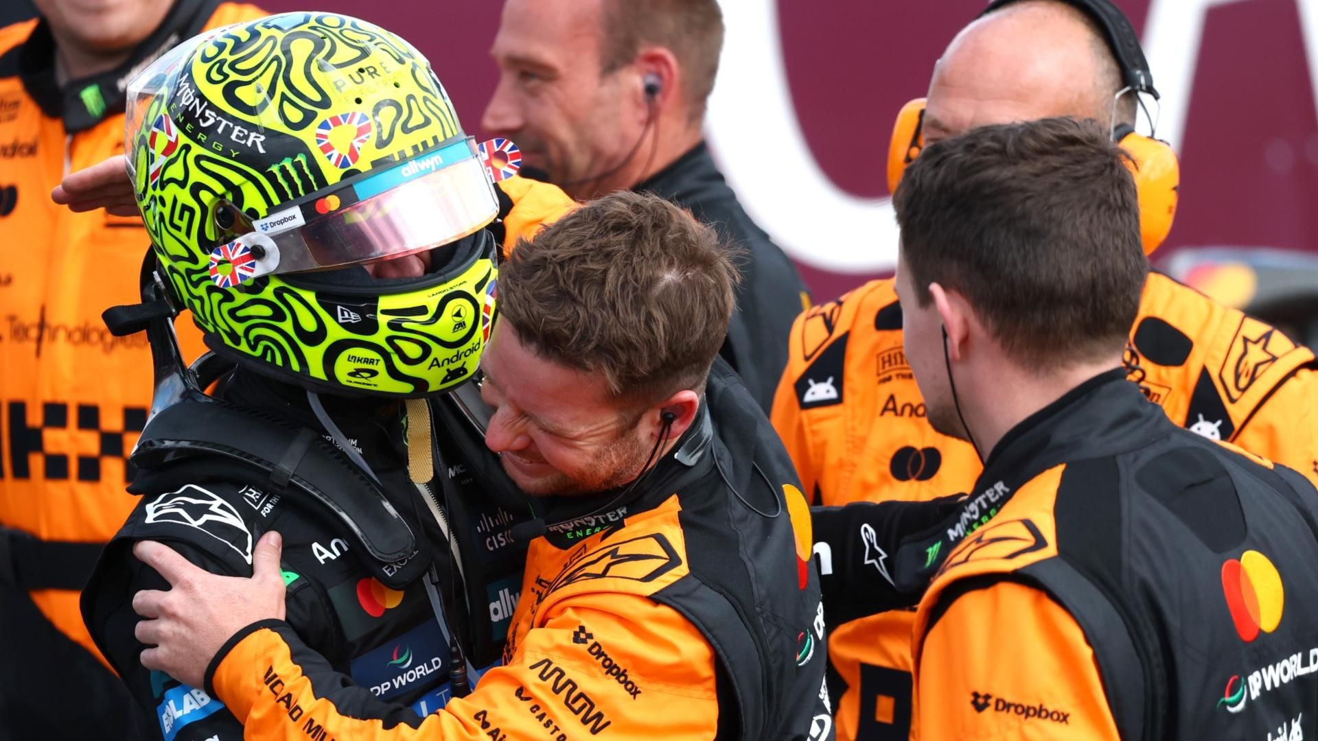 Norris Conquista GP Británico: "No la cagues", Éxtasis en Silverstone 3 Norris Conquista GP Británico: "No la cagues", Éxtasis en Silverstone