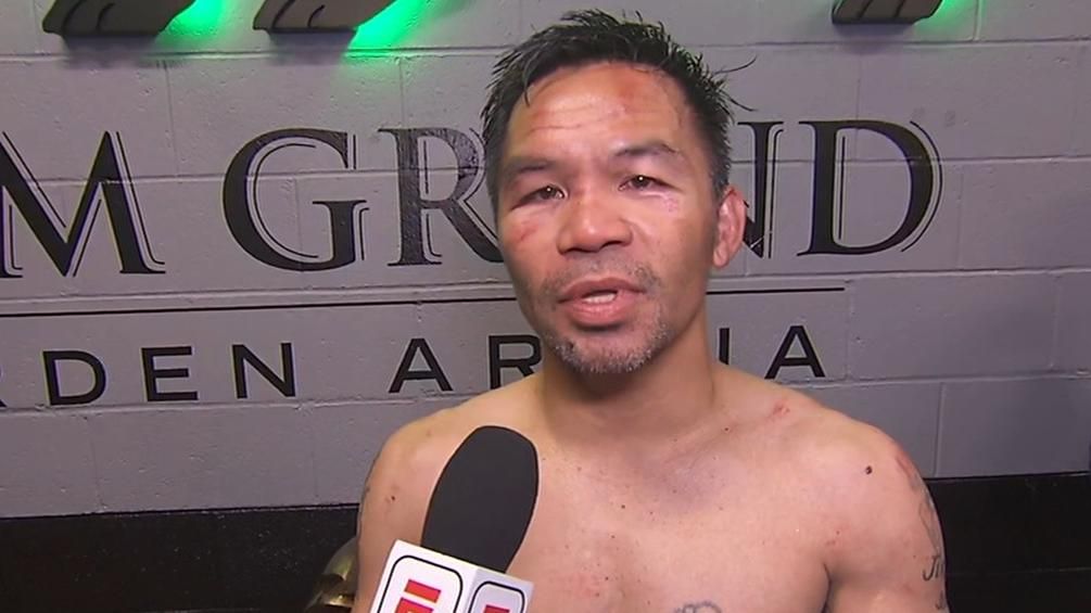 2:05Pacquiao listo para pelear de nuevo Después de pelear contra Mario Barrios y obtener un empate mayoritario, Manny Pacquiao dice que aún no ha terminado.