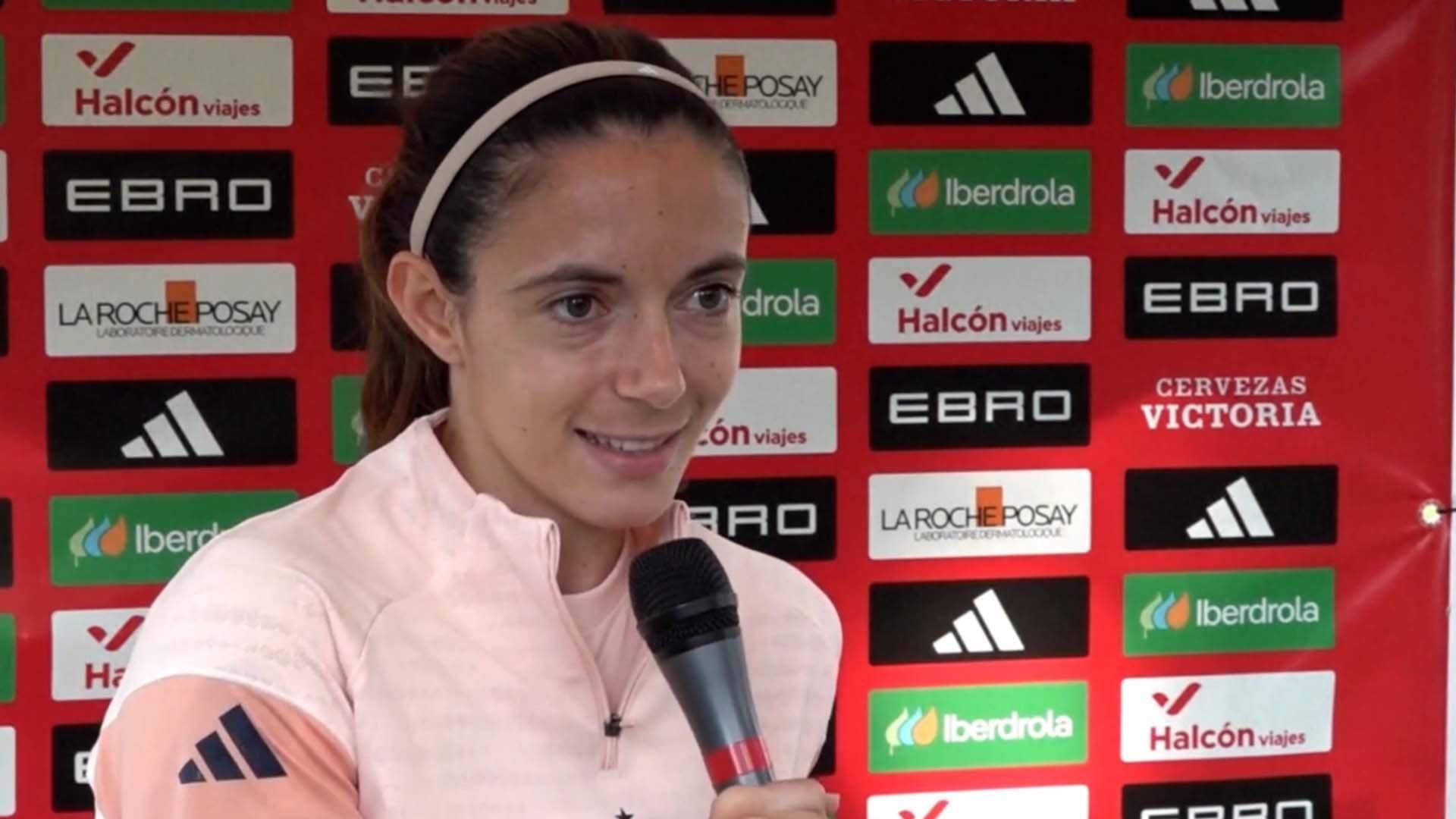 España vs Inglaterra: Estrellas españolas evitan el favoritismo en la final Euro 2025 3 Aitana Bonmatí habla sobre la final.