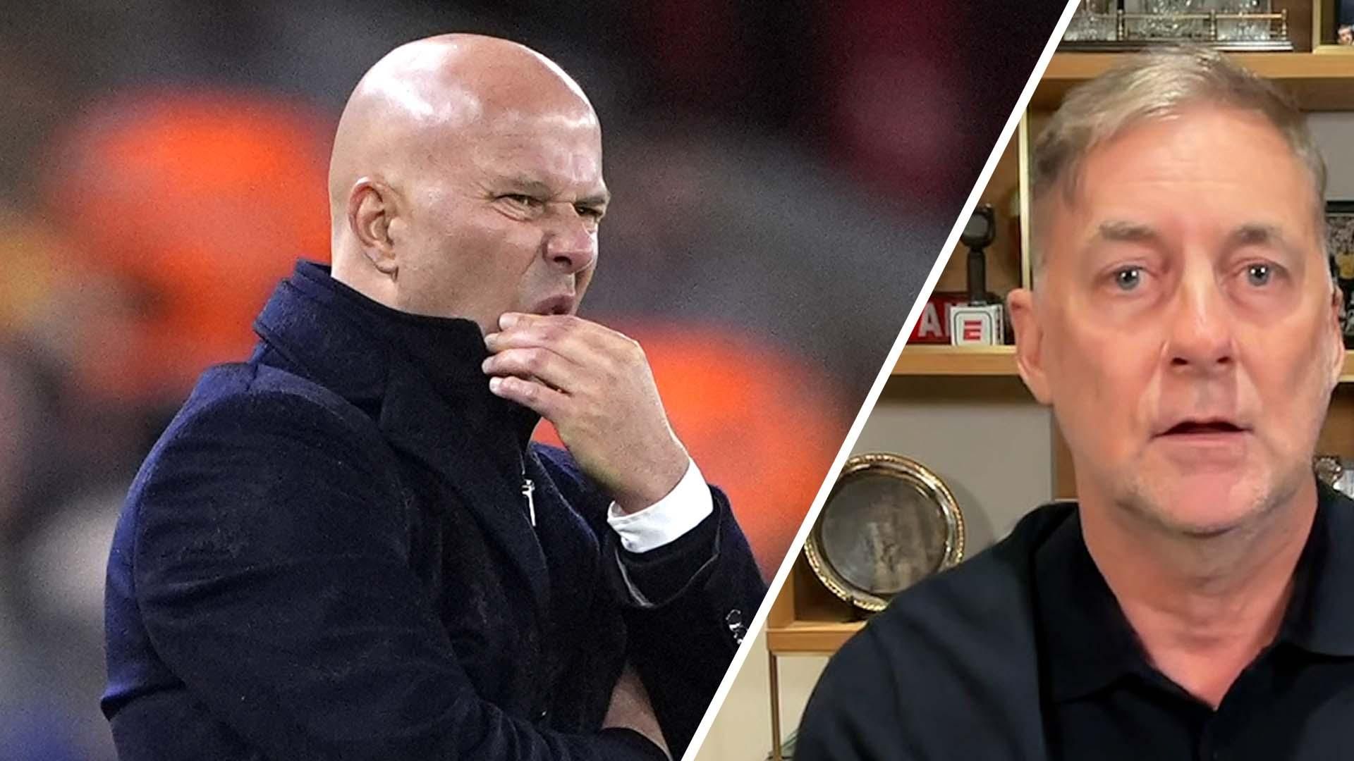 Арне Слот защищает команду «Ливерпуля»: «Последний риск, на который я пошел, — травма Александра Исака» Арне Слот защищает команду «Ливерпуля»: «Последний риск, на который я пошел, — травма Александра Исака»