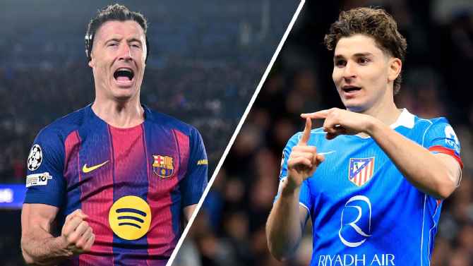 Champions League quarterfinal preview, predictions: Barcelona to keep rolling? 28 i?img=%2Fmedia%2Fmotion%2F2026%2F0318%2Fdm 260318 Can Atletico Madrid pull off another two%2Dlegged win over Barcelona%2Fdm 260318 Can Atletico Madrid pull off another two%2Dlegged win over Barcelona