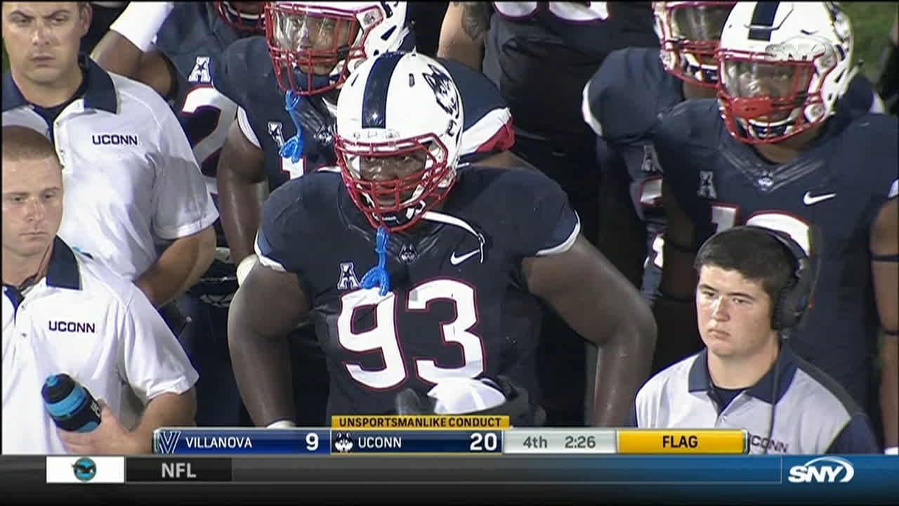 CONNECTICUT Penalty Unsportsmanlike Conduct F Fatukasi For A 1ST connecticut-penalty-unsportsmanlike-conduct-f-fatukasi-for-a-1st