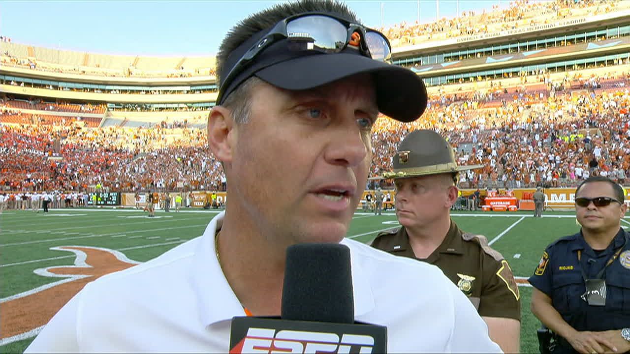 Mike Gundy Post Game Interview ESPN Video