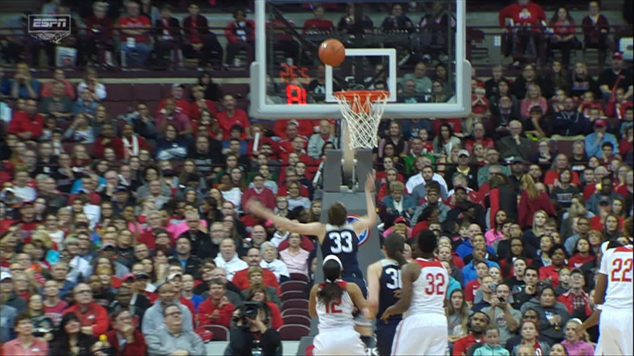 K. Samuelson made Layup. Assisted by M. Jefferson. - ESPN Video