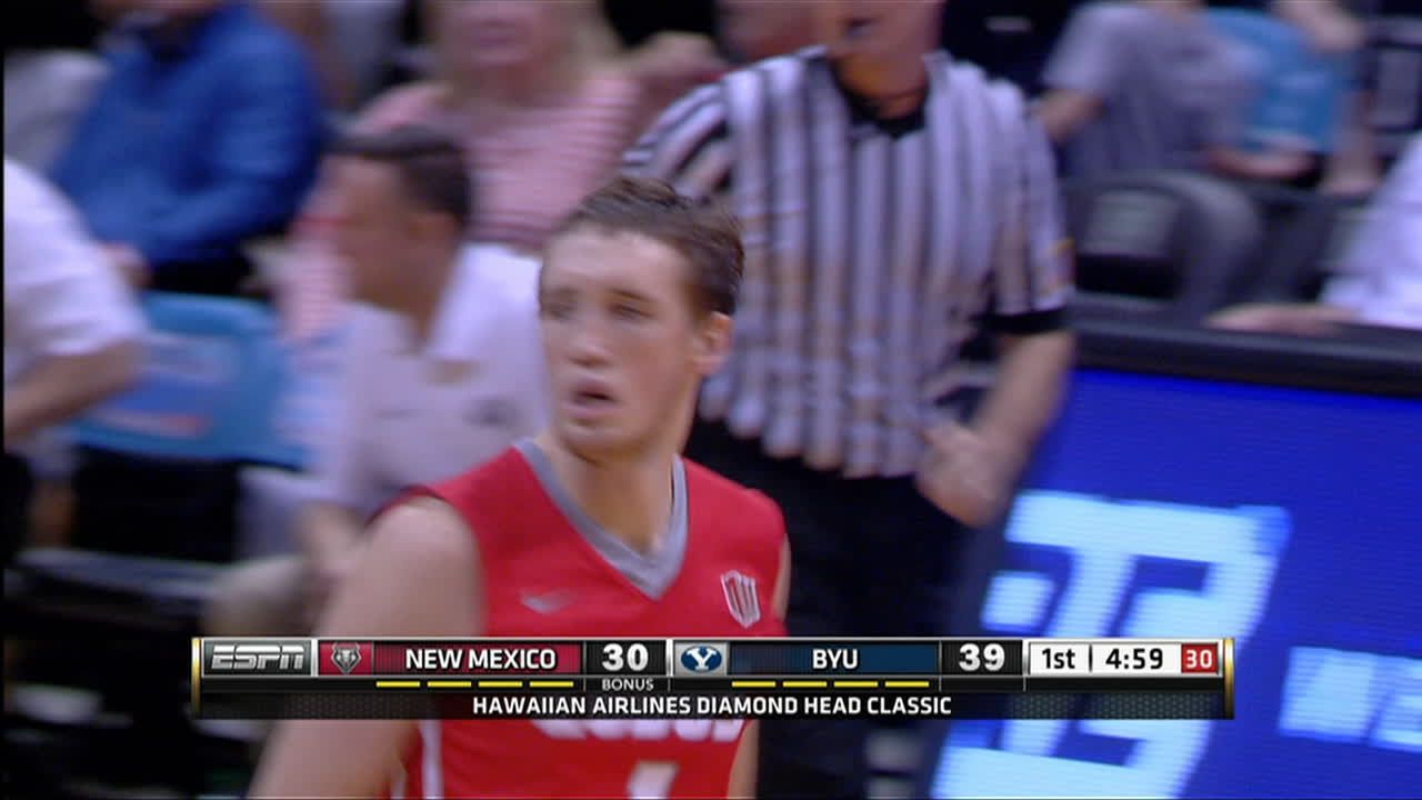 C. Neal made Three Point Jumper. Assisted by A. Mathis. - ESPN Video