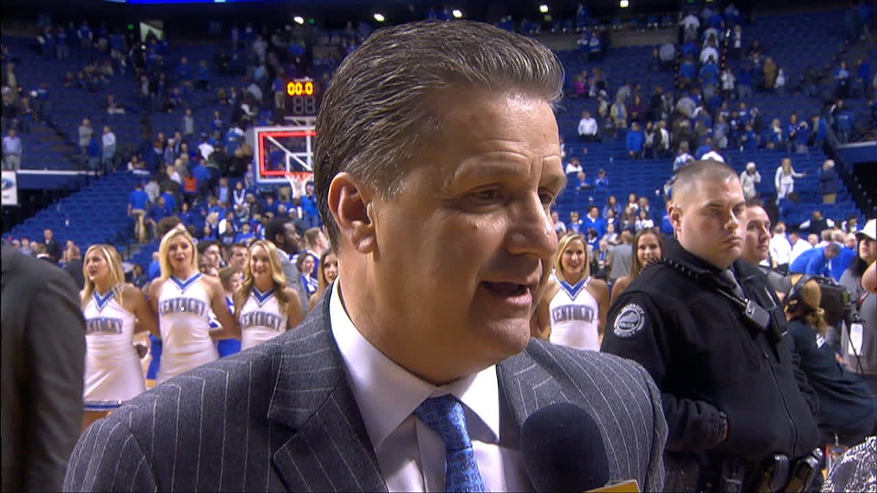 John Calipari Postgame Interview ESPN Video
