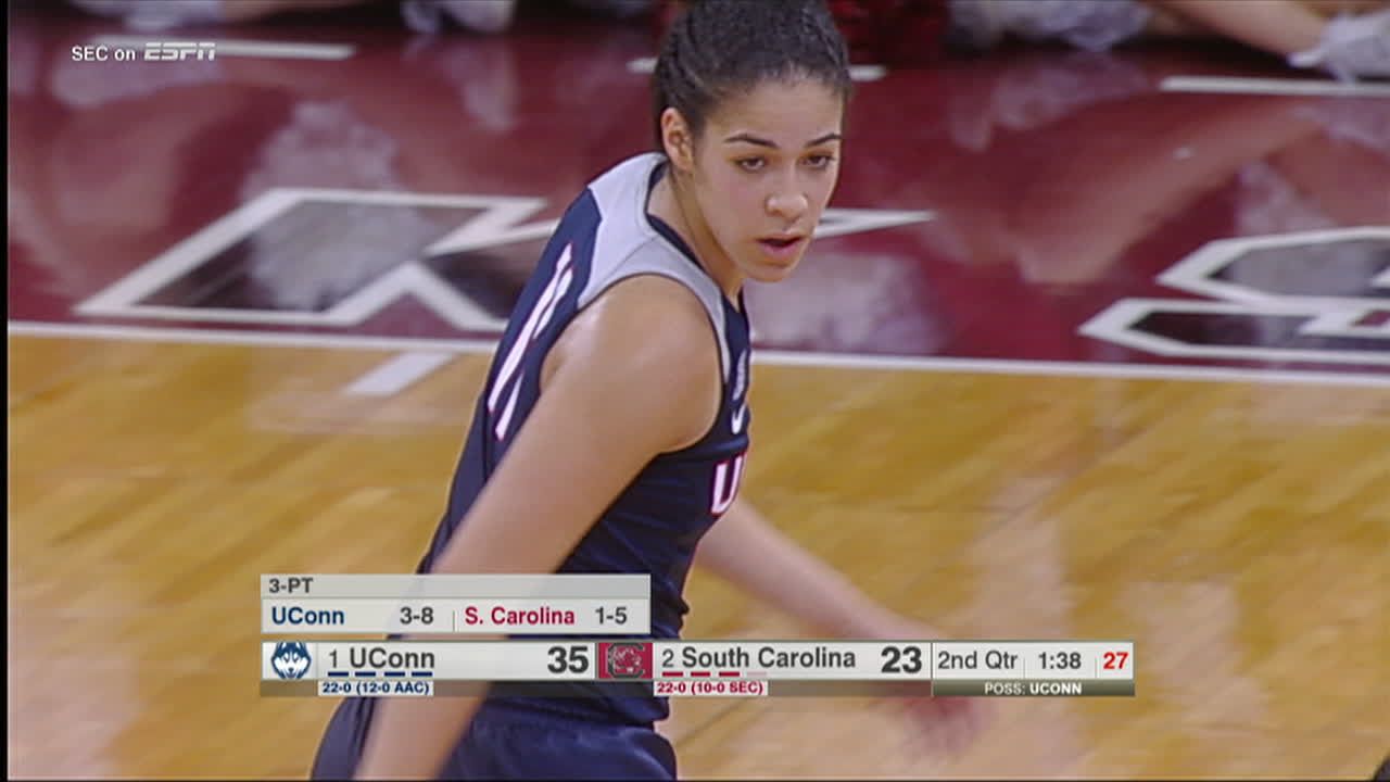 K. Nurse made Three Point Jumper. Assisted by K. Samuelson. - ESPN Video