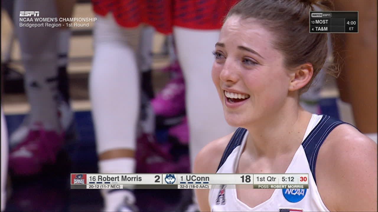 K. Samuelson made Layup. Assisted by K. Nurse. - ESPN Video