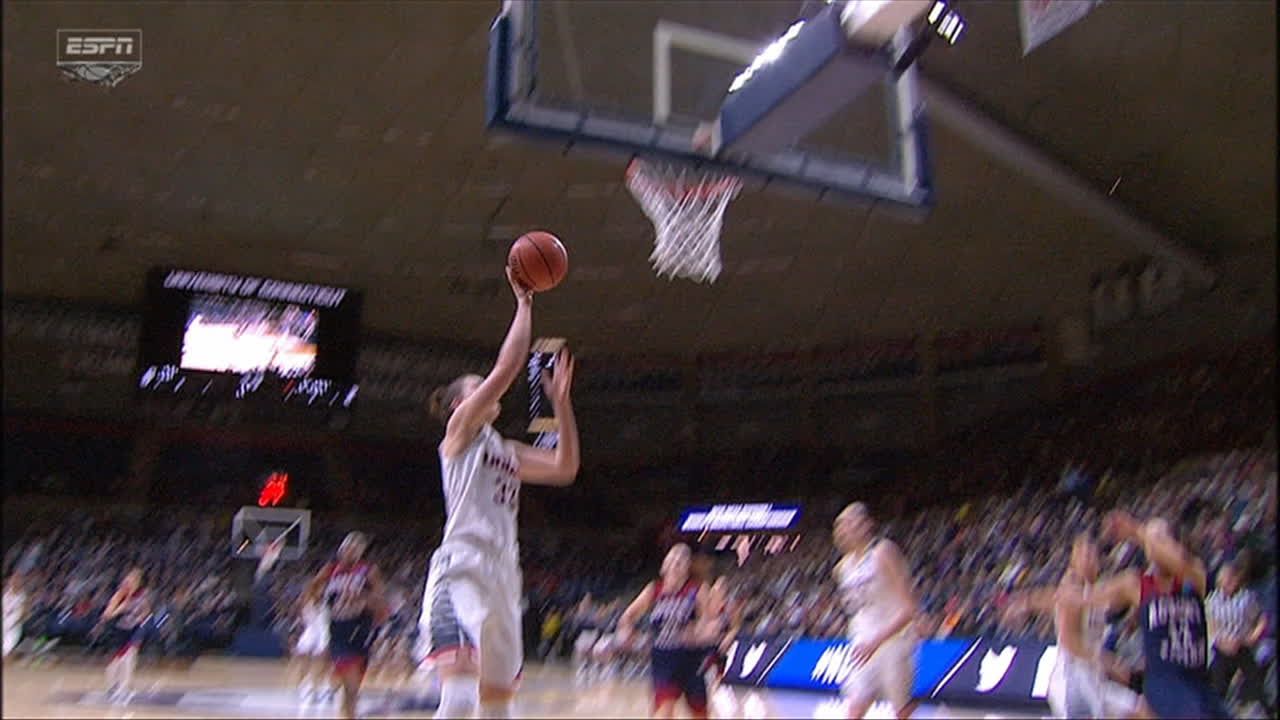 K. Samuelson made Layup. Assisted by K. Nurse. - ESPN Video