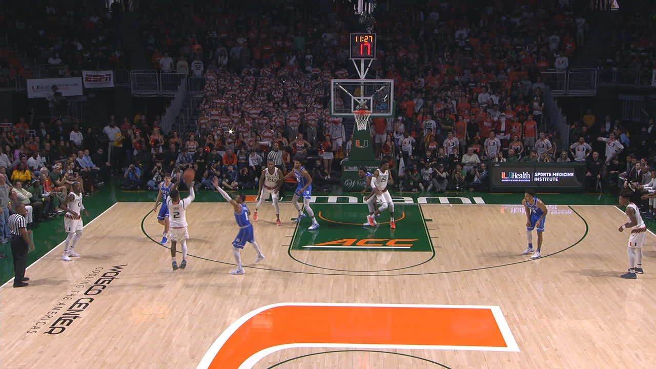 Lykes drills contested 3-pointer - ESPN Video