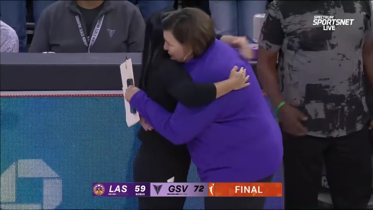 Valkyries Clinch Playoff Spot, Beat Sparks Before Sellout