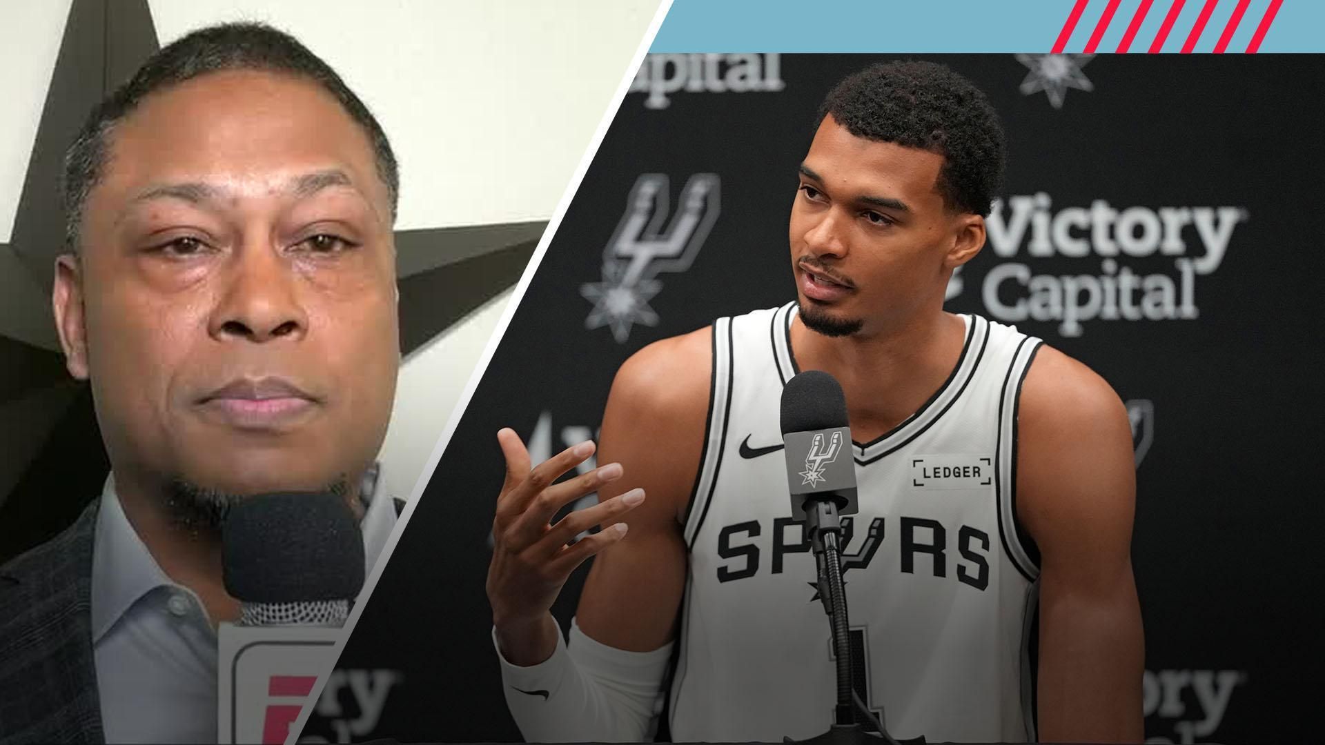 Area 51: El Dúo Temible de Wembanyama y Castle Conquista la NBA 3 Wemby en la cancha.