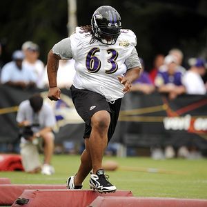 Terrence Cody: Does this Ravens jersey make me look fat?