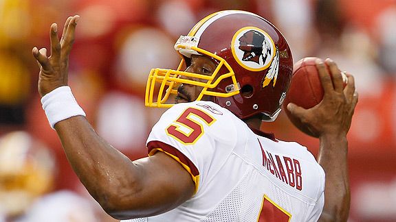 - Redskins' McNabb: 'I just have to be me'